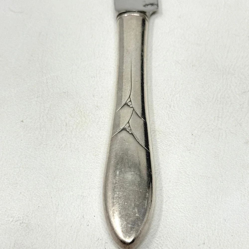Lady Hamilton Oneida 1932 Silverplate 6 Pc 2 Ea French Knife Dinner Fork Spoon